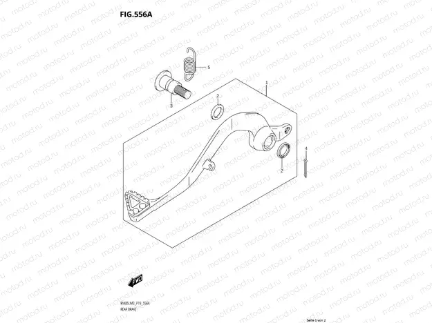 556A - REAR BRAKE
