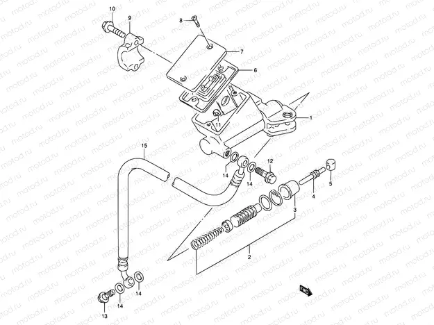 56 - CLUTCH MASTER CYLINDER