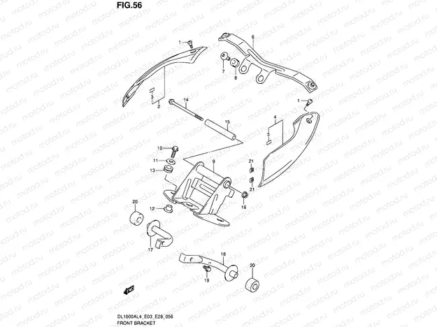 56 - FRONT BRACKET