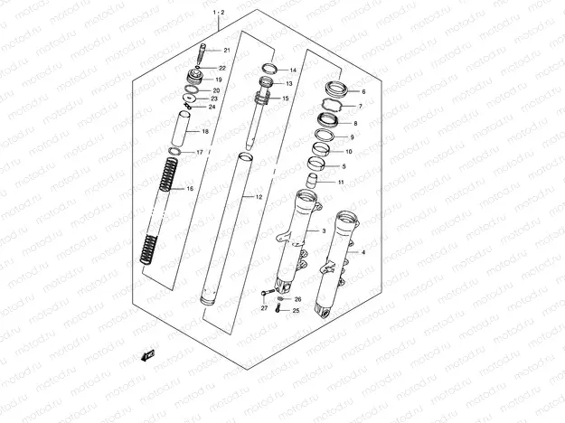 56 - FRONT DAMPER