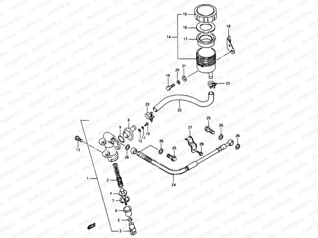 56 - REAR MASTER CYLINDER