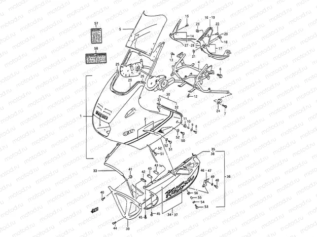 56D - COWLING (MODEL N/P)