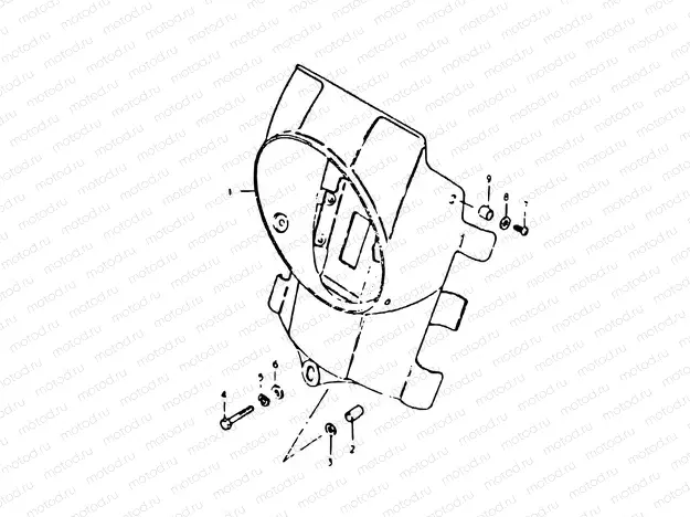 57 - HEADLAMP HOUSING