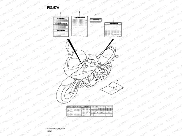 57A - LABEL (MODEL L0)