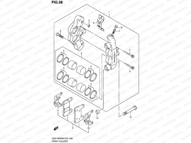 58 - FRONT CALIPER