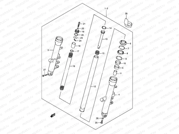 58 - FRONT DAMPER