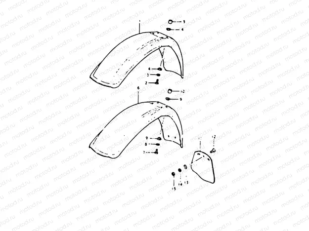 58 - FRONT FENDER