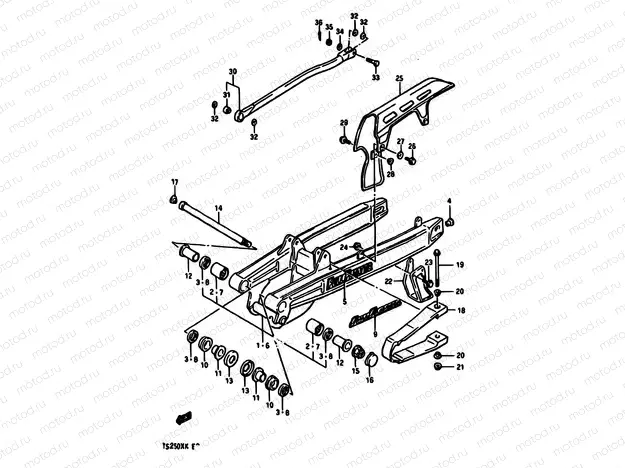 58 - REAR SWINGING ARM