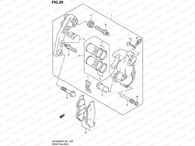 59 - FRONT CALIPER