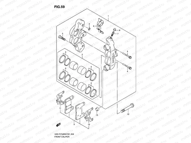 59 - FRONT CALIPER