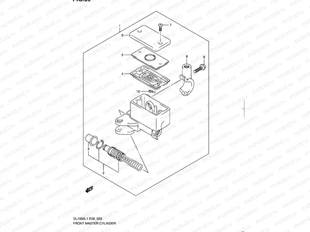 59 - FRONT MASTER CYLINDER