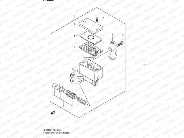 59 - FRONT MASTER CYLINDER