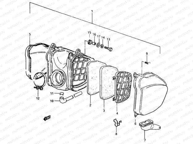 6 - AIR CLEANER
