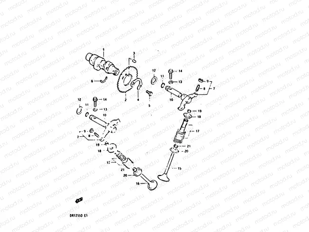 6 - CAM SHAFT - VALVE