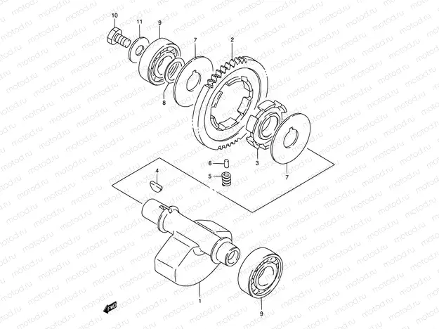 6 - CRANK BALANCER