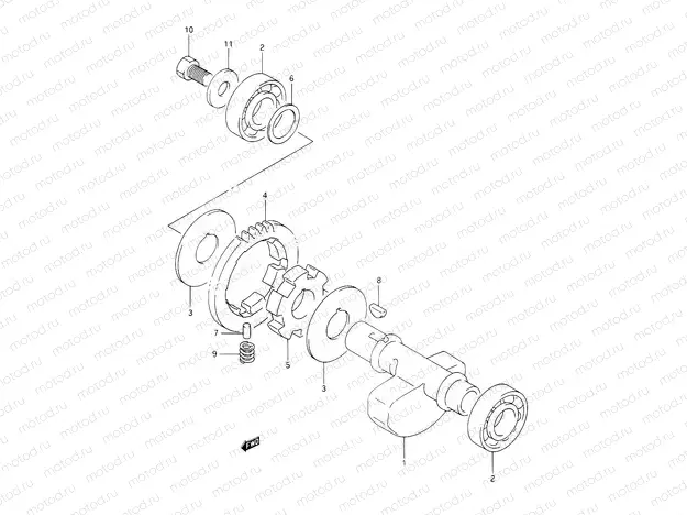 6 - CRANK BALANCER
