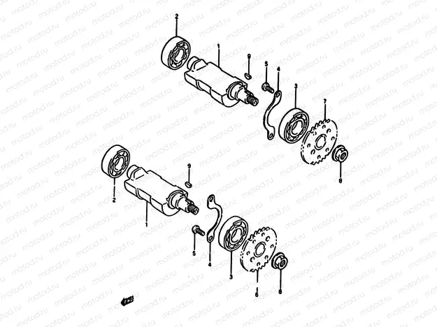 6 - CRANK BALANCER (MODEL N)