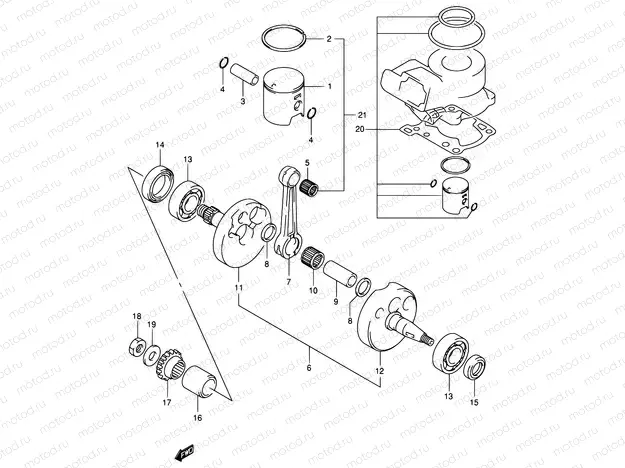 6 - CRANKSHAFT