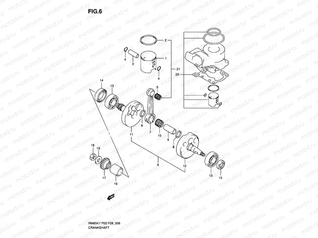 6 - CRANKSHAFT