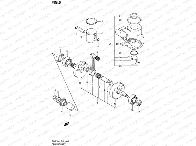 6 - CRANKSHAFT