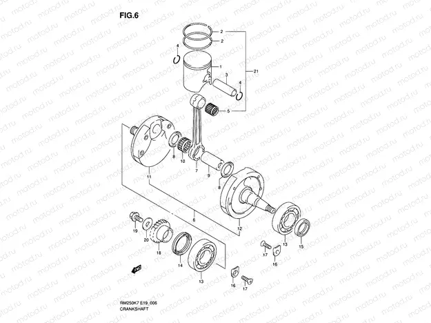 6 - CRANKSHAFT