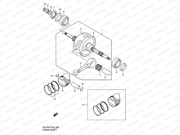 6 - CRANKSHAFT