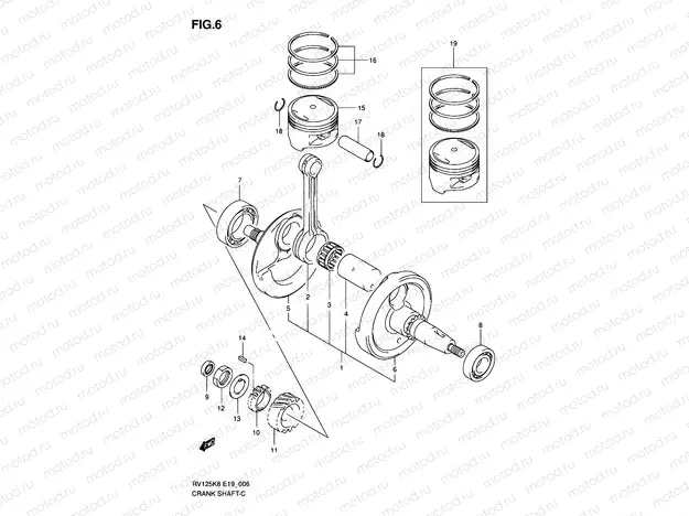 6 - CRANKSHAFT