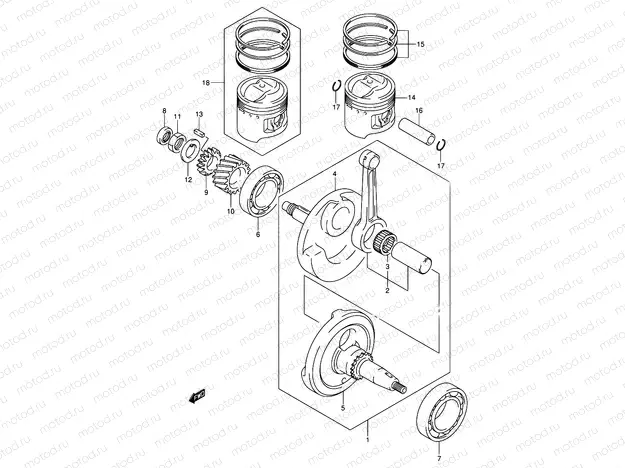 6 - CRANKSHAFT
