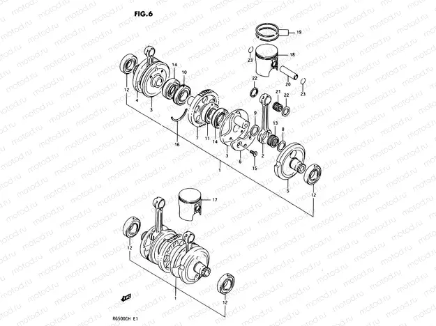 6 - CRANKSHAFT