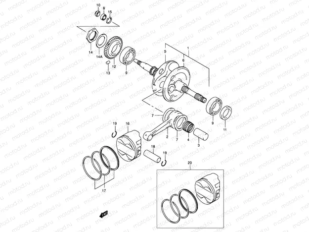 6 - CRANKSHAFT