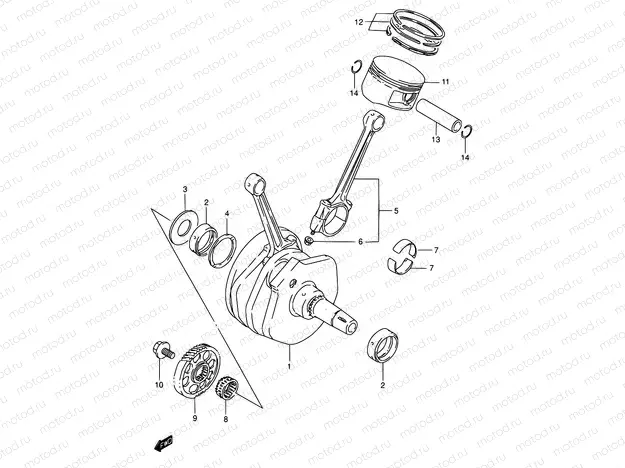 6 - CRANKSHAFT