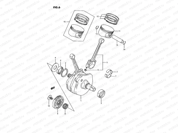 6 - CRANKSHAFT