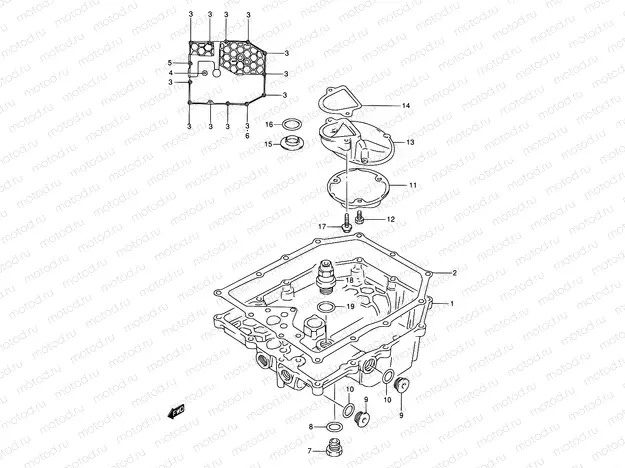 6 - OIL PAN