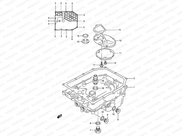 6 - OIL PAN
