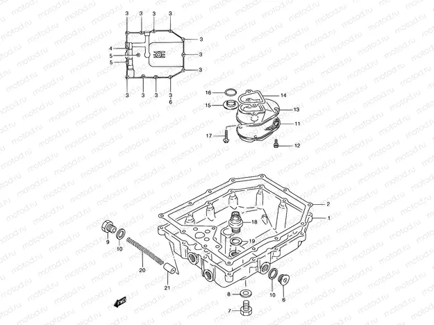 6 - OIL PAN