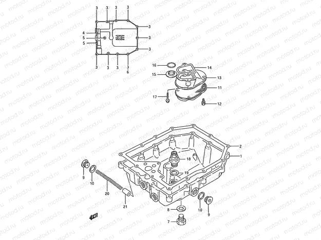 6 - OIL PAN