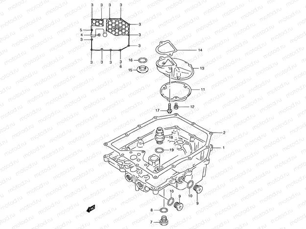 6 - OIL PAN