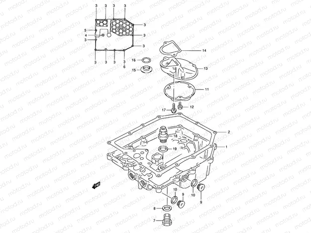 6 - OIL PAN