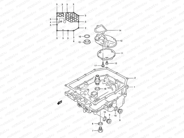 6 - OIL PAN
