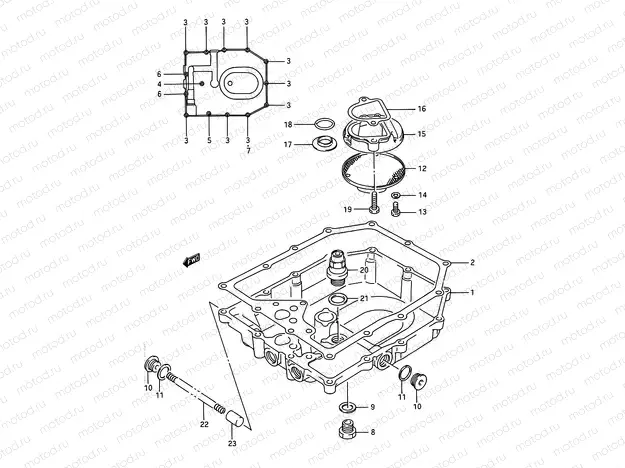 6 - OIL PAN
