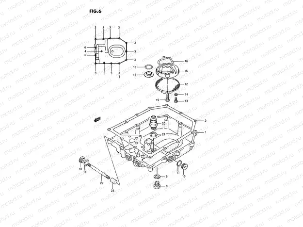 6 - OIL PAN