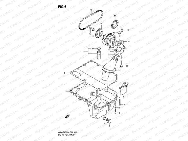 6 - OIL PAN - OIL PUMP