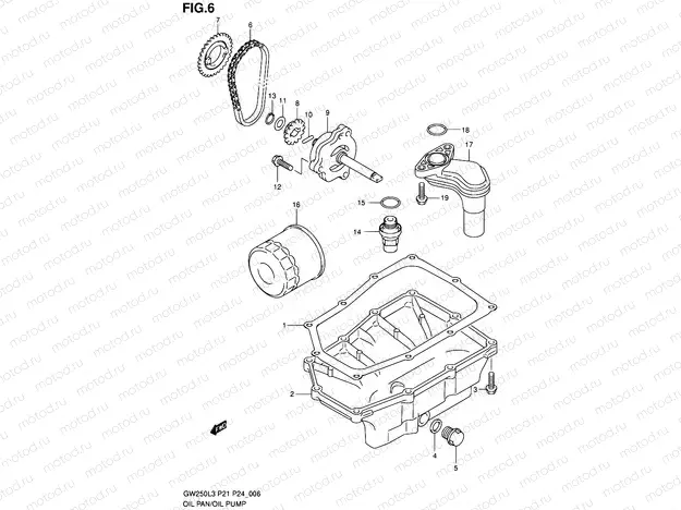 6 - OIL PAN/OIL PUMP