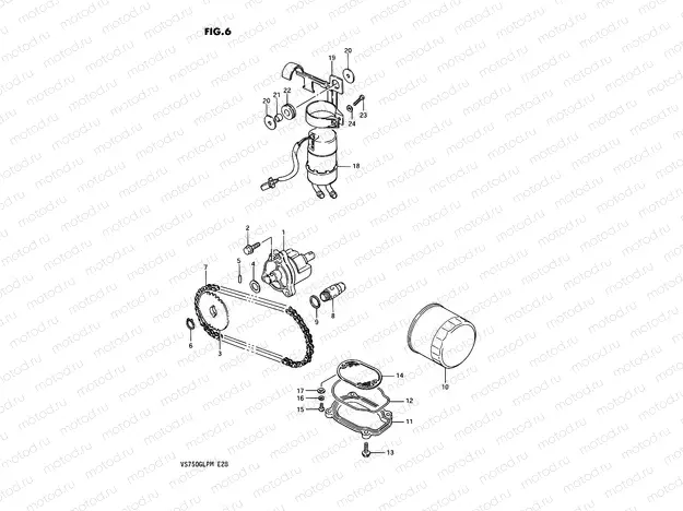 6 - OIL PUMP - FUEL PUMP
