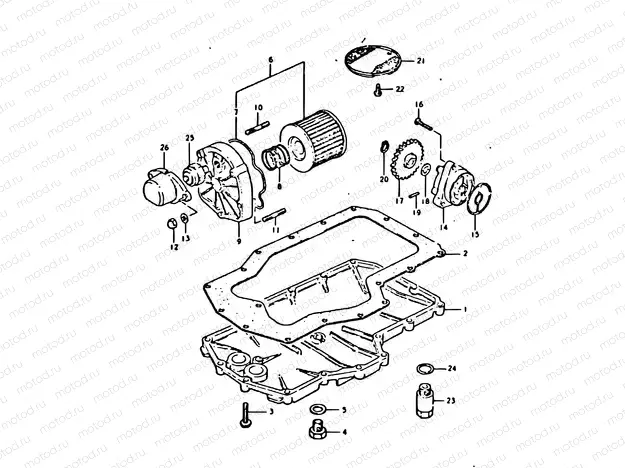 6 - OIL PUMP - OIL FILTER