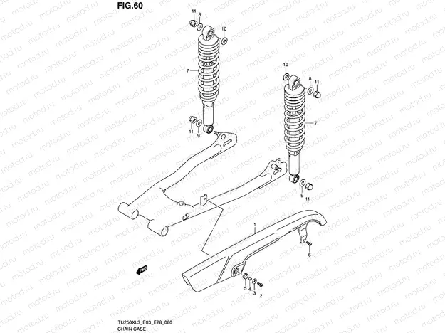 60 - CHAIN CASE