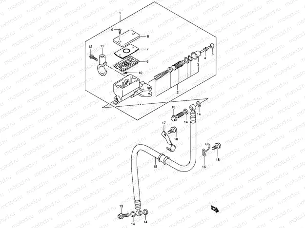 60 - CLUTCH MASTER CYLINDER