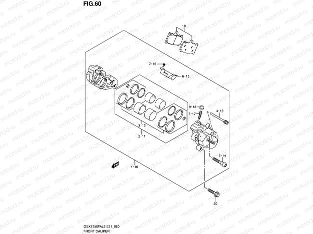 60 - FRONT CALIPER