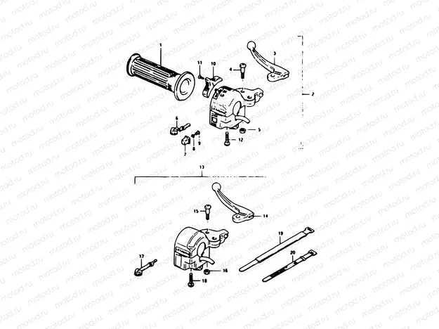 60 - LEFT HANDLE SWITCH