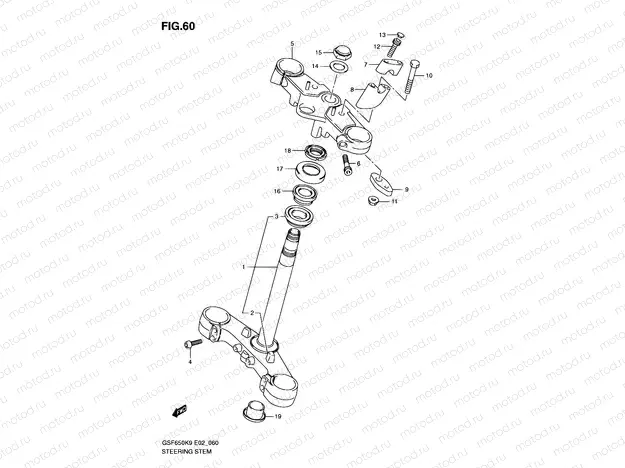 60 - STEERING STEM